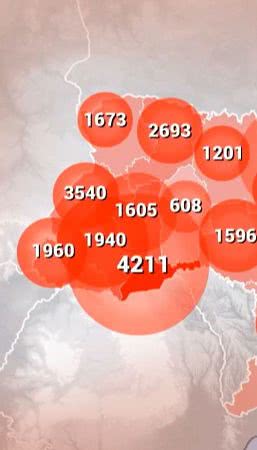 В шести районах та одному місті Одеської області посилили карантин