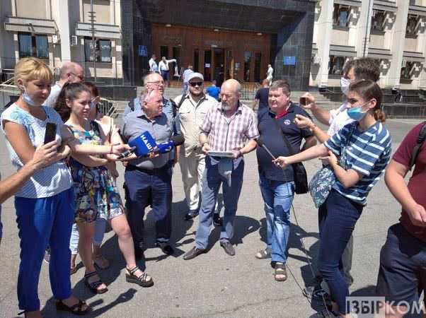 Одесские журналисты протестовали против закона «О медиа»
