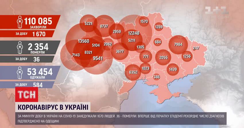 Рекордне число хворих на коронавірус підтвердили в Одеській області