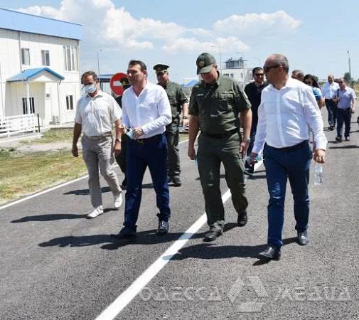 Паромный комплекс «Орловка-Исакча» посетили руководители Одесского областного совета (фоторепортаж)