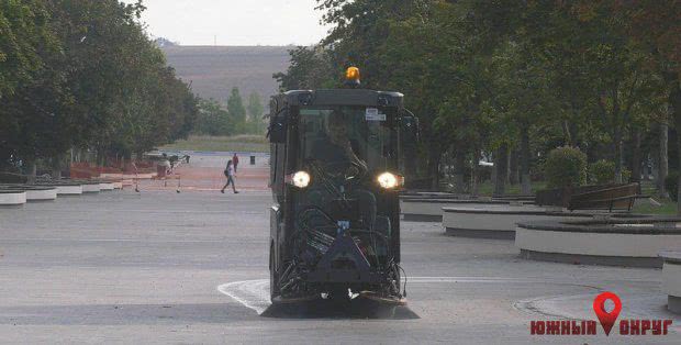 Проспект Мира в Южном будет убирать профессиональная техника (фото)