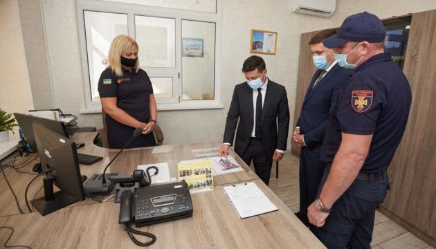 Президент оглянув Центр безпеки громадян на Одещині