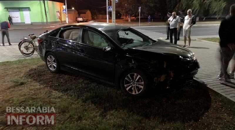 В Измаиле пьяный водитель на Hyundai протаранил "четверку" и пытался убежать с места аварии