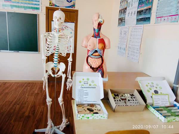 Естественная наука, которую можно "потрогать": в селе Килийской ОТГ осовременили кабинет биологии