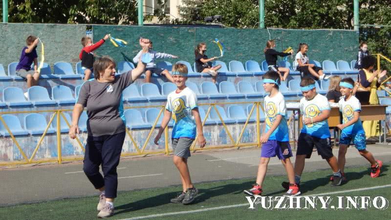 Из-за карантина Олимпийский урок в Южном провели в новом формате (фото)