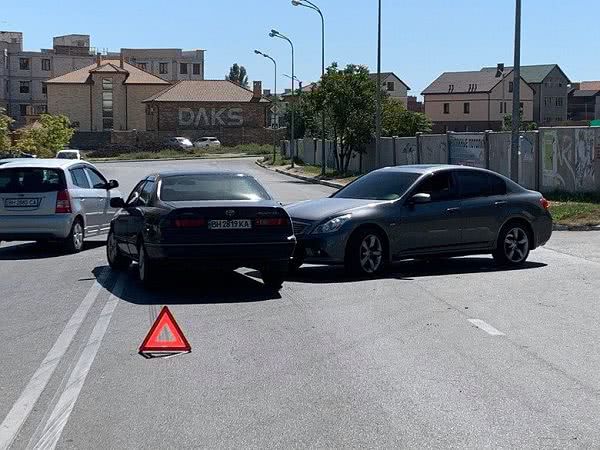 В Черноморске произошло очередное ДТП