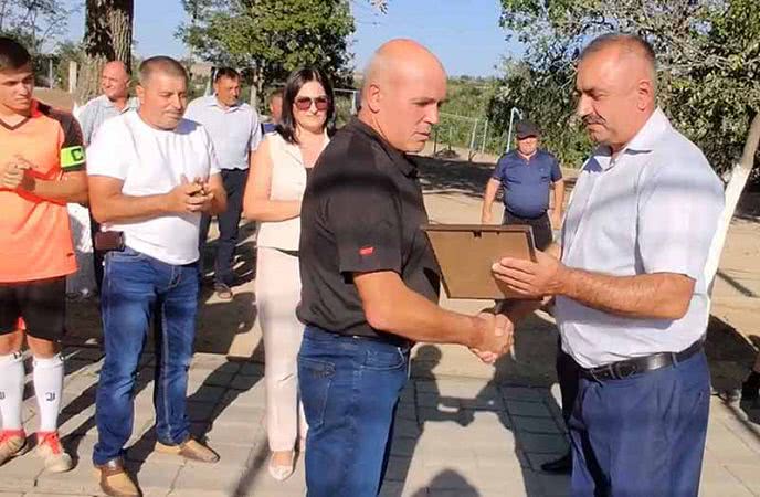 В Болградском районе появилась еще одна современная спортплощадка