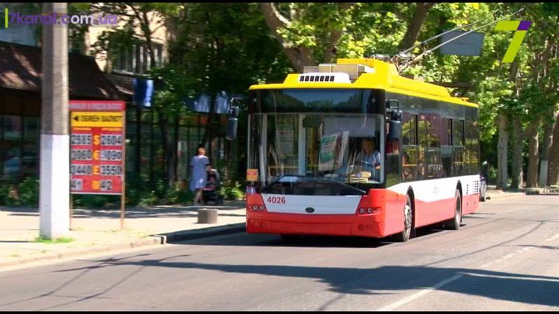 Из-за обрыва провода на ул. Инглези часть троллейбусов не смогли выехать на маршрут