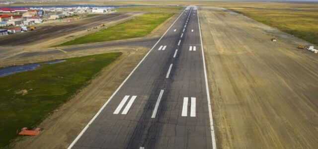 Новая взлетно-посадочная полоса Одесского аэропорта практически готова