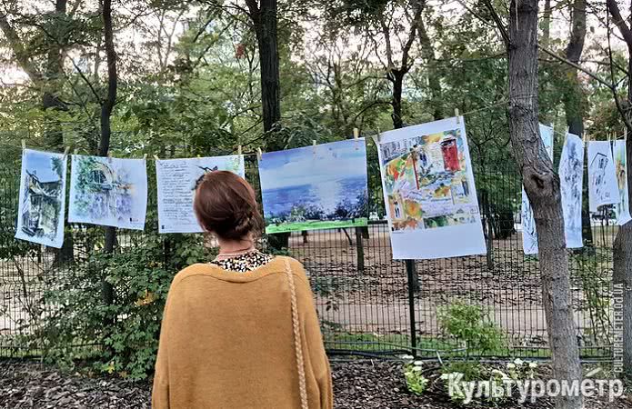 В Зелёном театре — выставка современных одесских художников (фото)