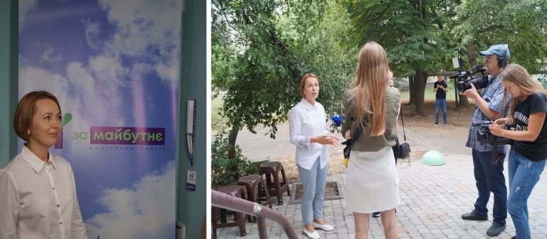 Партия «За майбутнє» открыла первую общественную приемную в Одессе