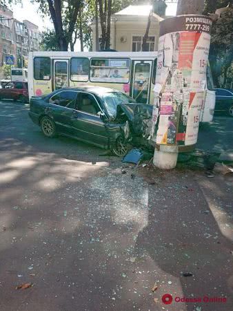В Одессе произошло ДТП