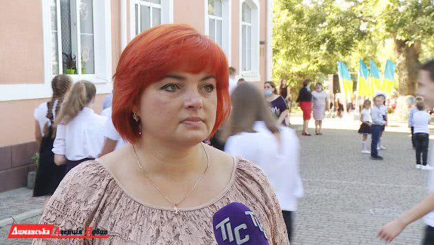 Яна Куліченко, директорка Визирської школи.