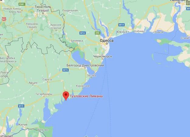 Пылевой вихрь зафиксировали в районе Тузловских лиманов.