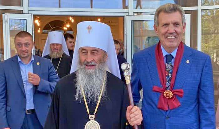 Онуфрий освятил в Одессе частную школу Кивалова, где обучение стоит 12 тыс. гривен (фото)