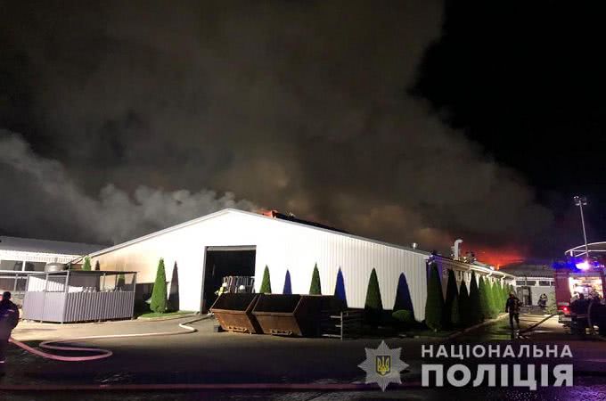 Масштабный пожар на заводе под Одессой: полиция открыла уголовное дело