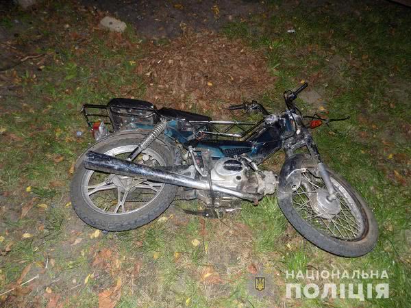 Авария под Одессой: пострадавший водитель мопеда в тяжелом состоянии