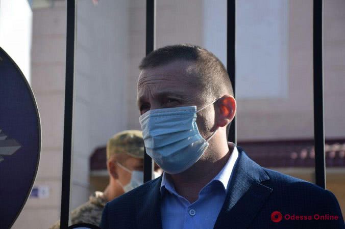 В Одессе под стенами управления по вопросам исполнения уголовных наказаний митинговали родственники заключенных