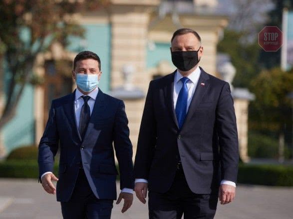 Президент Польщі Дуда та Зеленський відвідають Одесу