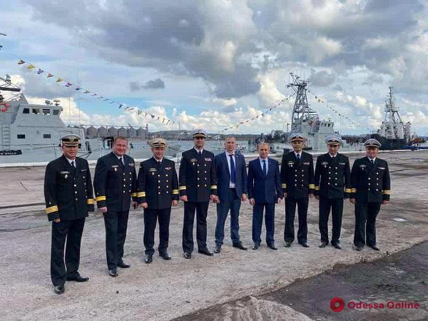В порту «Южный» открыли новую базу Военно-морских сил Украины
