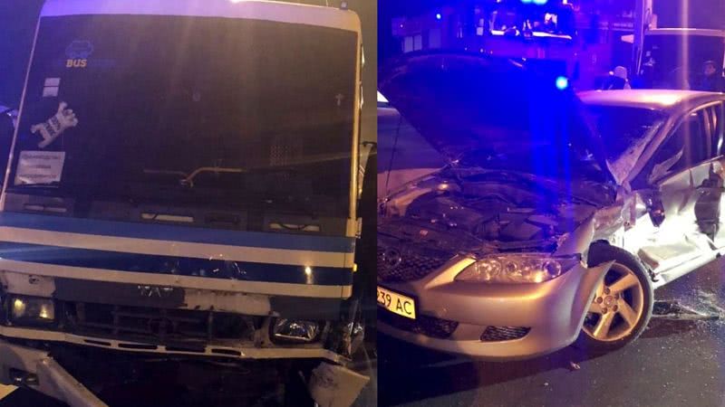 Нічні ДТП на Одещині: рятувальники гасили автівку та діставали водія із салону
