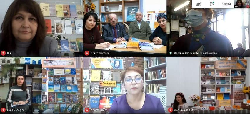 Одесская библиотека им. М. Грушевского ярко провела 24-й областной фестиваль украинской книги (фото)