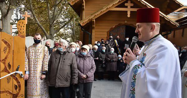 В Одесі відкрили перший трикупольний храм УГКЦ і заснували нову парафію