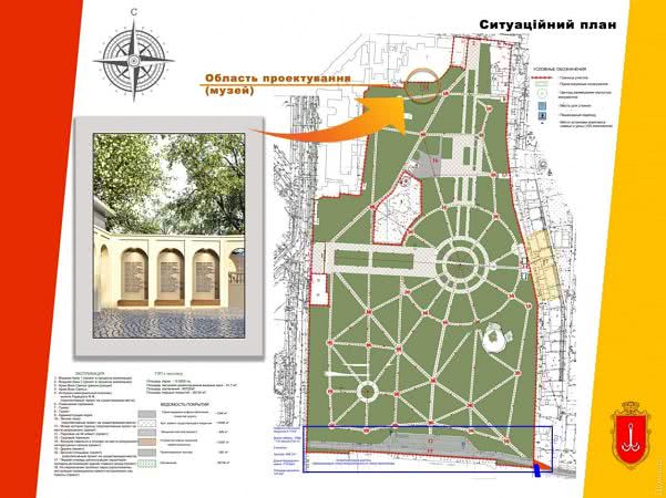 В Преображенском парке появится интерактивный музей истории Одессы: один только проект обойдется в 1,2 млн грн