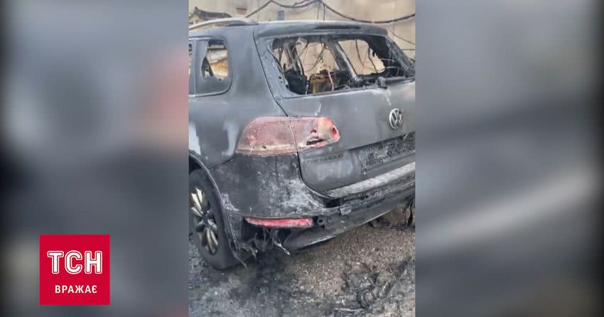 В Одесі підпалили авто журналіста