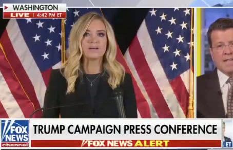 Fox News прервал трансляцию пресс-секретаря Белого дома, когда штаб Трампа обвинил демократов в "нечестной игре"