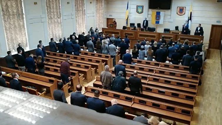 В Одессе проходит историческая первая сессия райсовета
