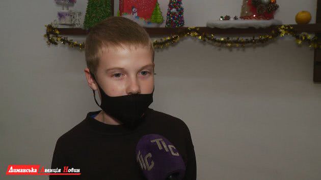 Руслан, учень Визирської школи.