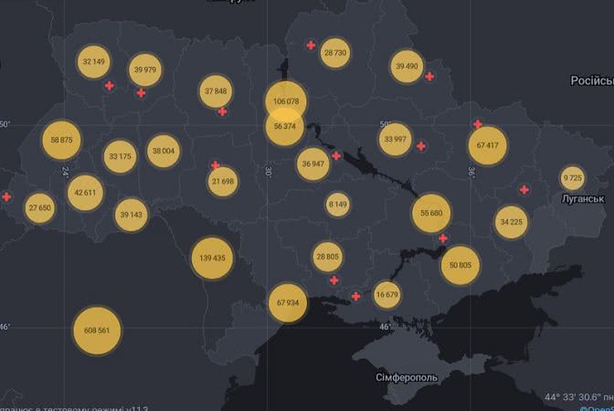 Одесская область лидирует по количеству заболеваний COVID-19 за сутки