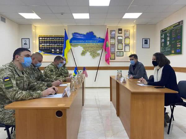 Американские дипломаты проверили, как охраняется граница в Одесской области