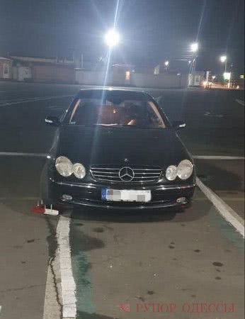 Граница Одесской области: на украденный «Mercedes» сработала база Интерпола