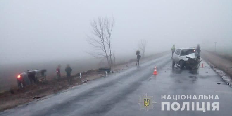 В Одесской области в ДТП пострадали семь человек, в том числе трое детей (фото)