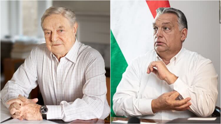 "Спекулянт, называющий себя филантропом, не считался с интересами народов Европы..." - Орбан