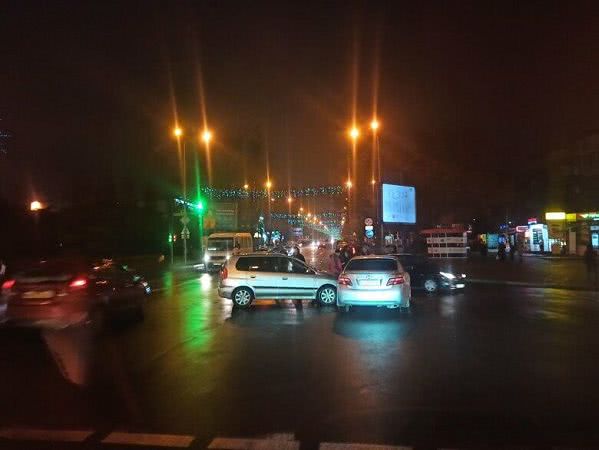 В центре Черноморска произошло ДТП