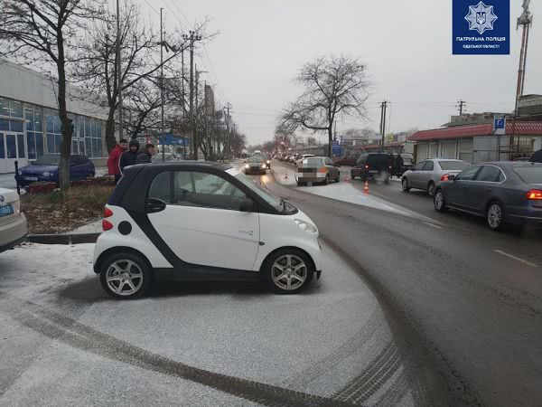 В Одессе произошло более шестидесяти аварий за день (фото)