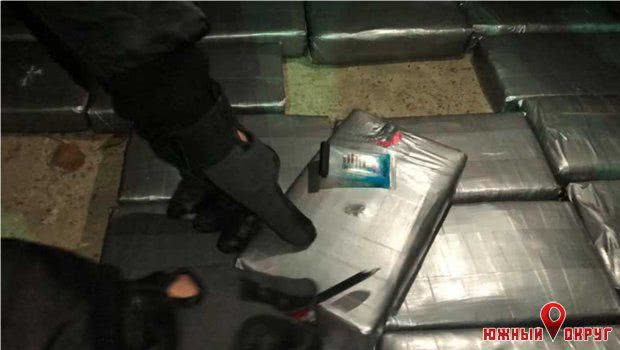 В порту «Южный» пограничники обнаружили 54 кг элитного кокаина