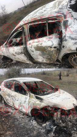 Под Одессой зверски убили женщину-таксиста, авто сожгли: фото