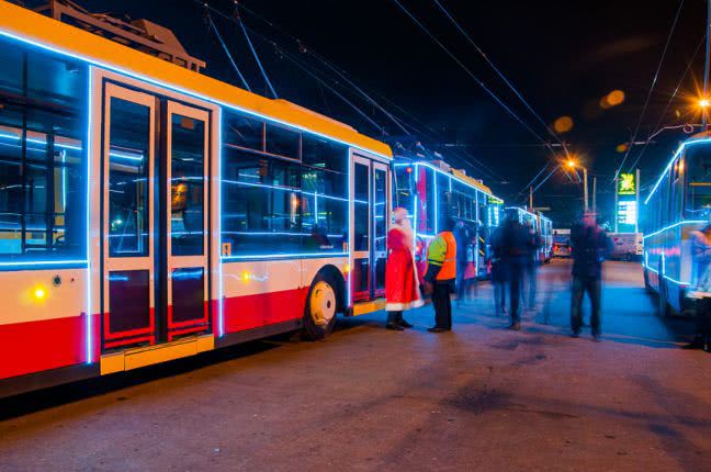 В Одессе проведут три праздничных парада электротранспорта