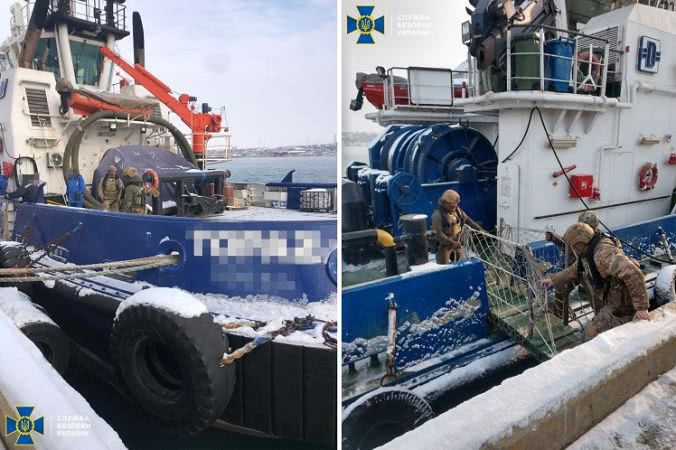 СБУ припинила схему перевезень моряків в Крим