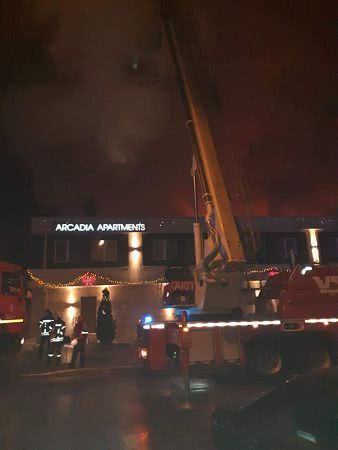 В Одессе вспыхнул масштабный пожар в жилом доме, есть жертвы