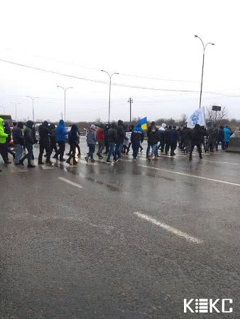 Трасса Одесса-Киев перекрыта