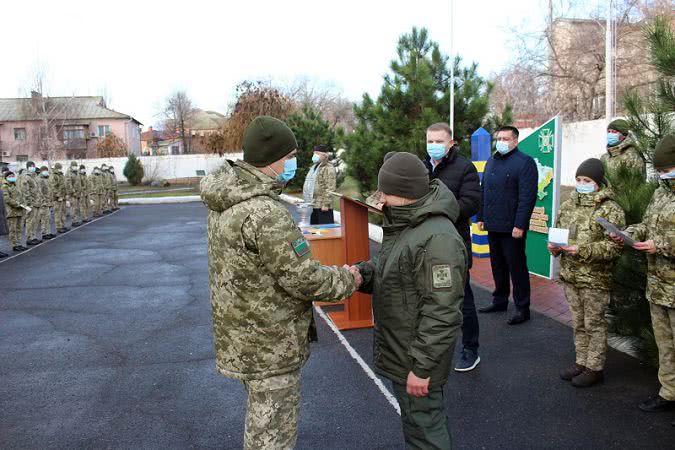 Пограничникам Белгорода-Днестровского сделали подарок к Новому году