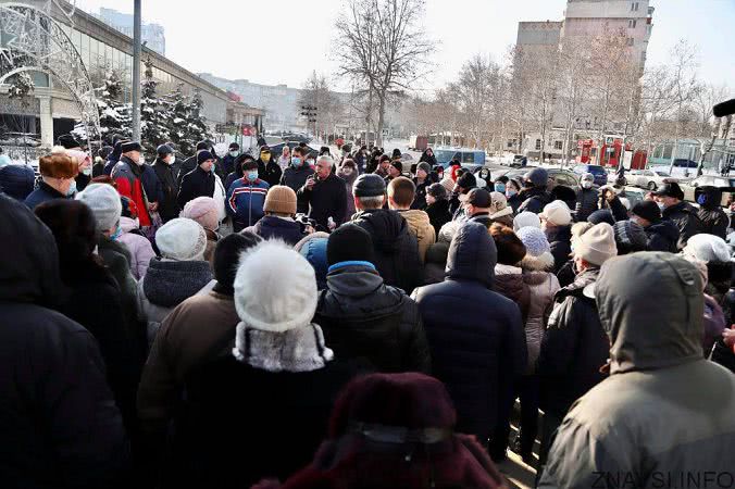 Мэр Черноморска собрал митинг с целью «протянуть» непопулярные решения