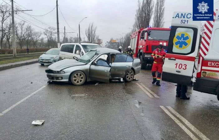 ДТП в Одесі на Пересипу: загинула одна людина і троє постраждали