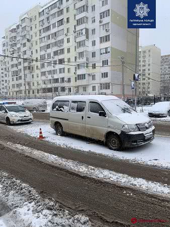 В Одессе на поселке Котовского водитель Toyota сбил пешехода