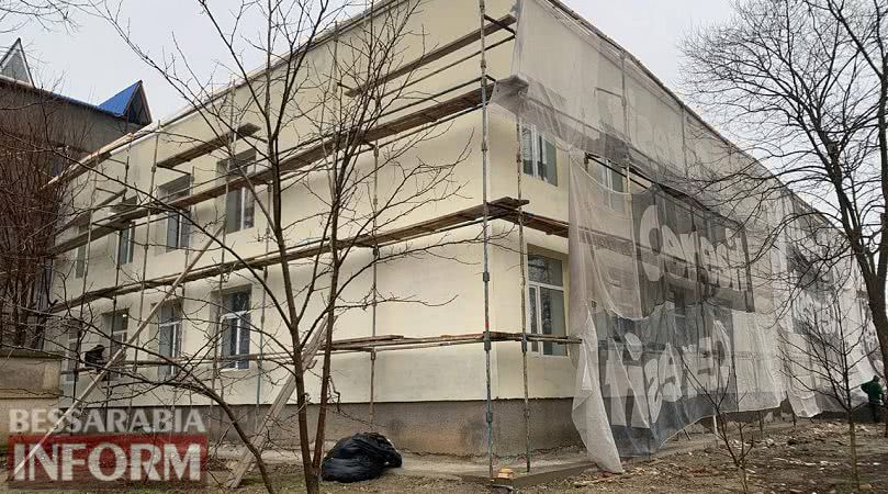 Гриневецкий проинспектировал ход «большого строительства» в школе села Килийской ОТГ